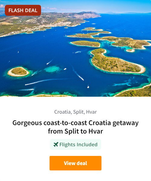 Gorgeous coast-to-coast Croatia getaway from Split to Hvar
