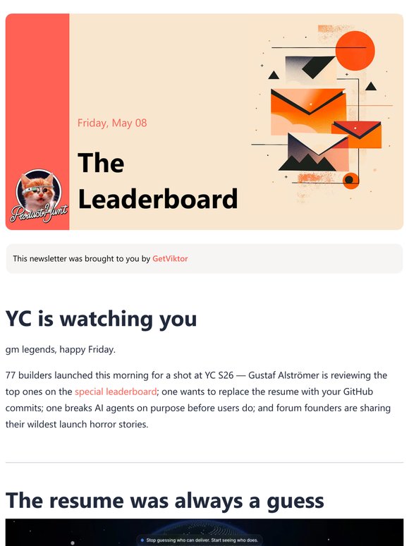 😸 YC is watching you