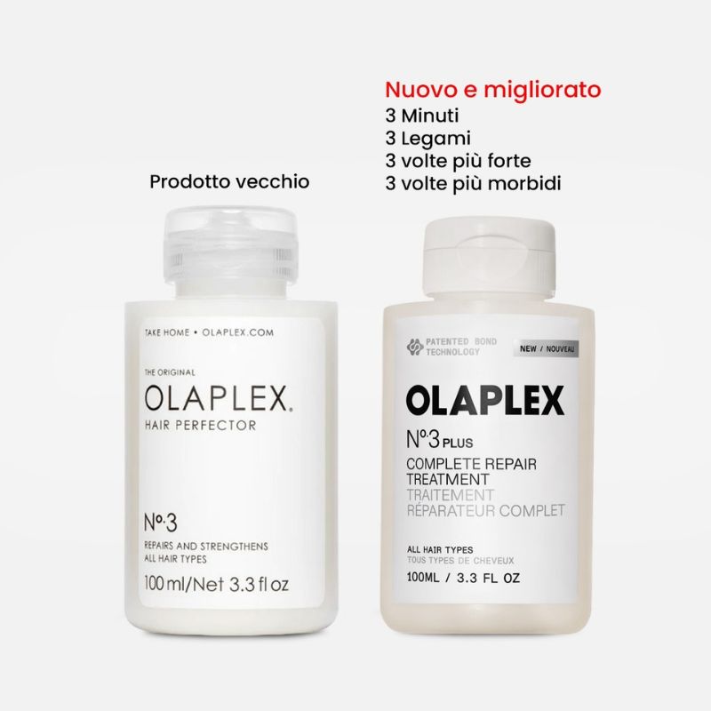 Olaplex 3 plus differenza con Olaplex 3