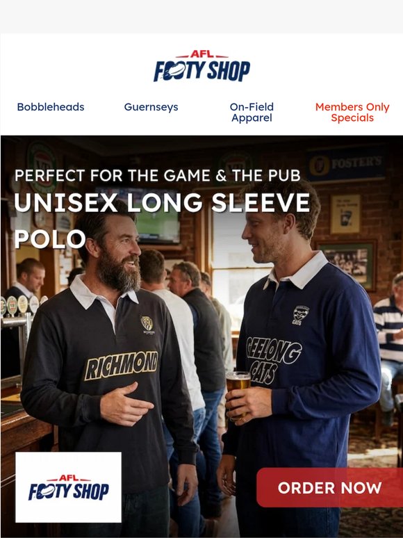ALL NEW - Long Sleeve Polos Available For Order