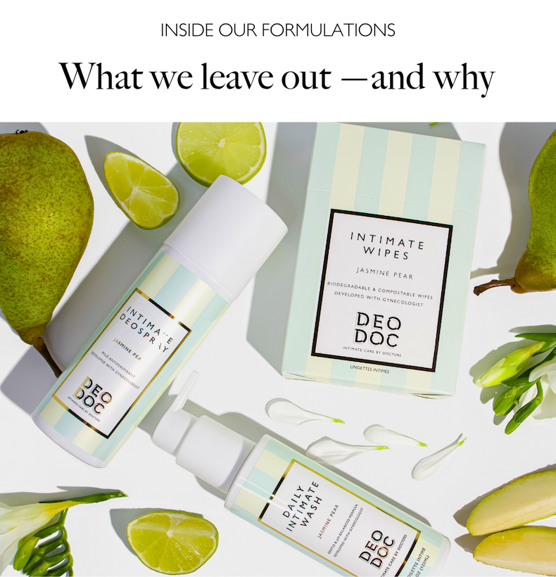 Inside our formulations: What we leave out and why