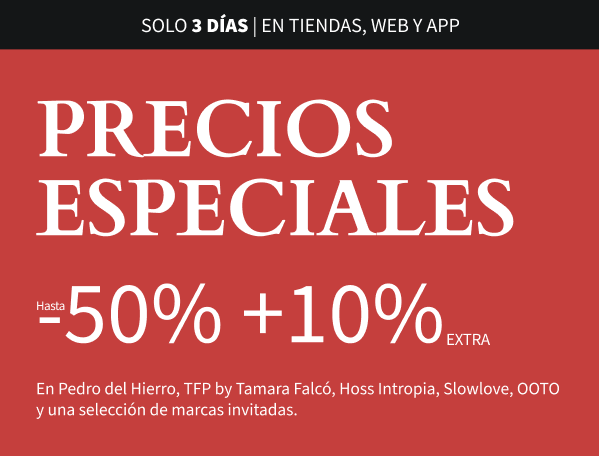PRECIOS ESPECIALES