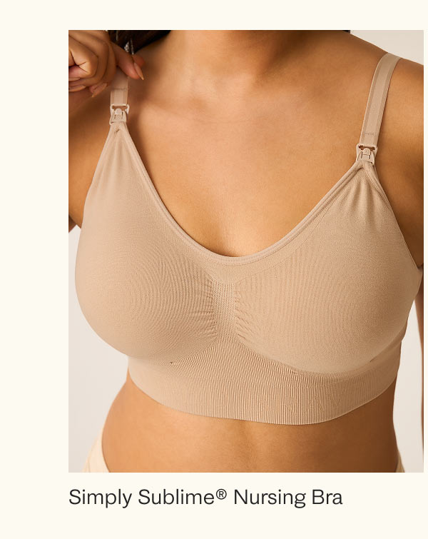Simply Sublime Nursing Bra