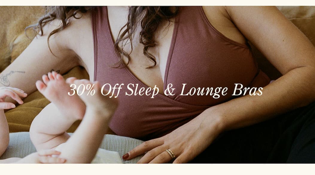 30% Off Sleep & Lounge Bras