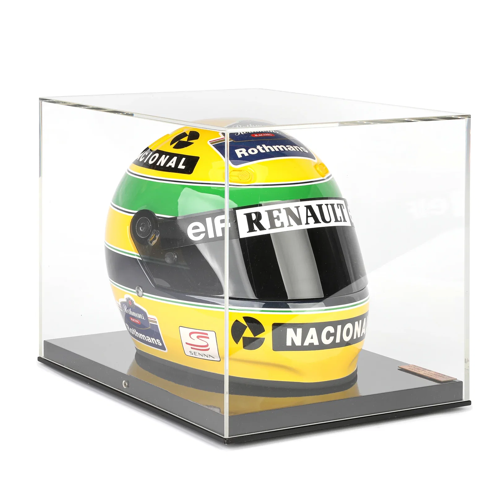 Image of LOT 006 - Ayrton Senna 1994 Williams Helmet - Official Bell Replica