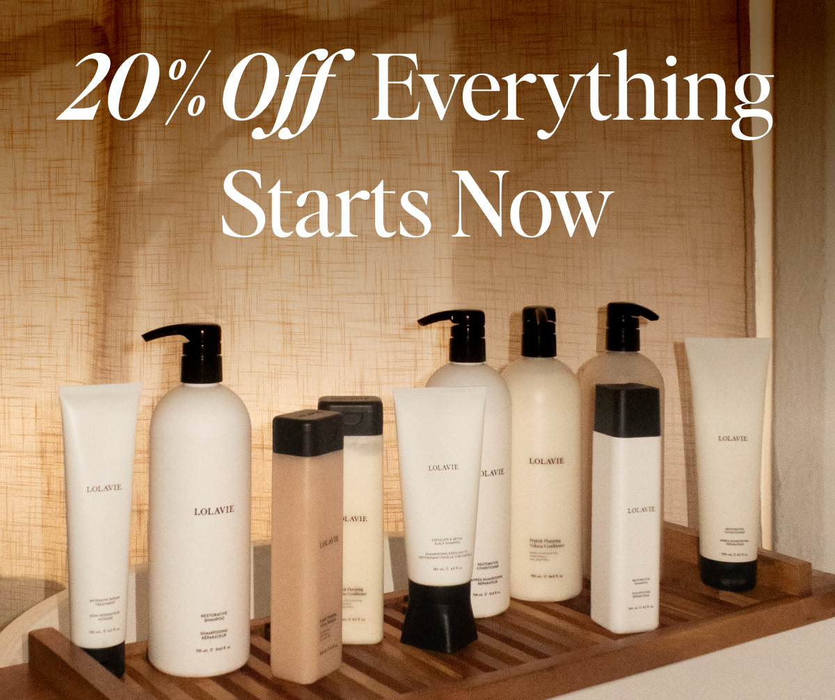 20% Off Everything Starts Now