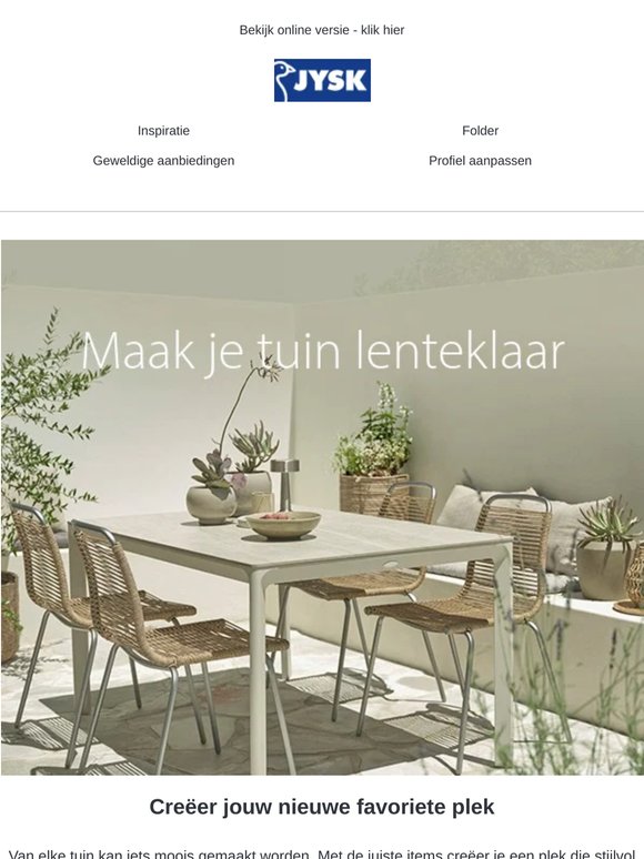 Het begint met de juiste items 🍀