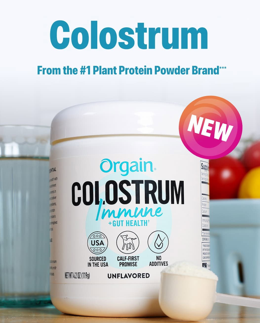 Colostrum: From the #1 Plant Protein Powder Brand