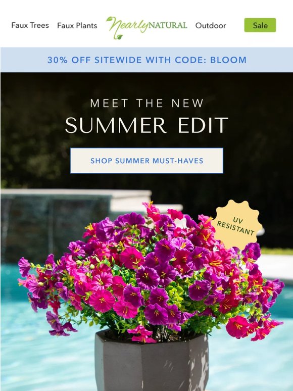 30% Off: New Summer Collection ☀️