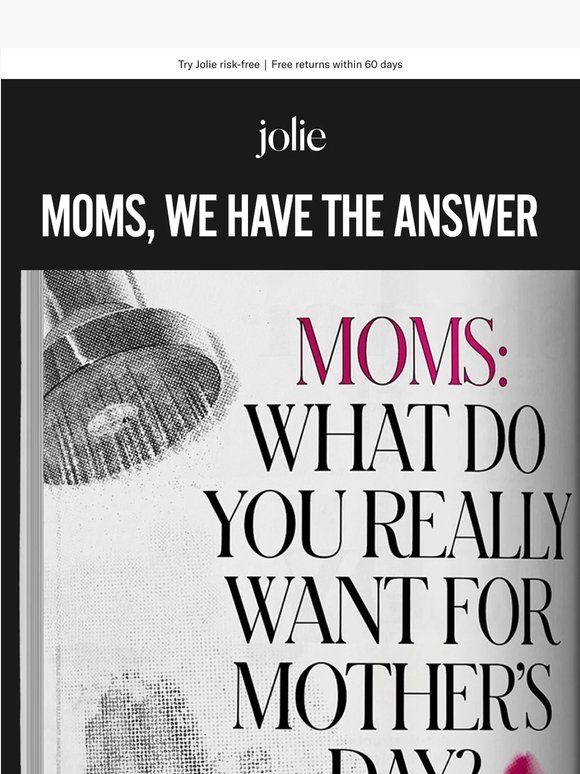 Treat yourself this Mother's Day