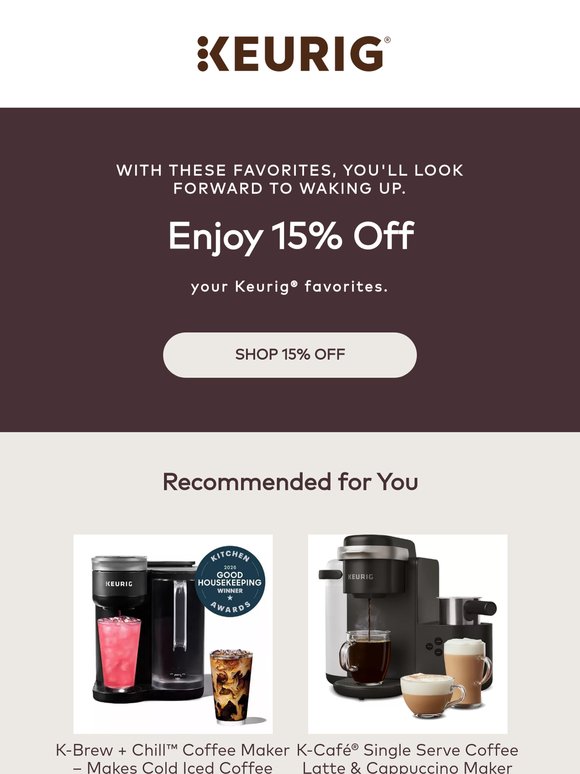 15% off: get it while it's hot!