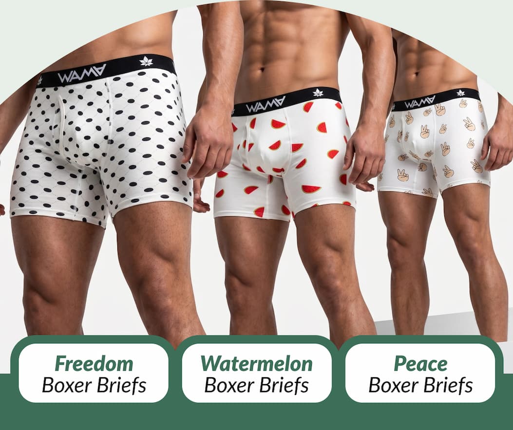 3 Limited edition boxer briefs