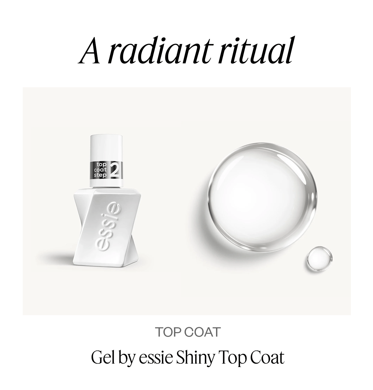 Gel by essie top coat