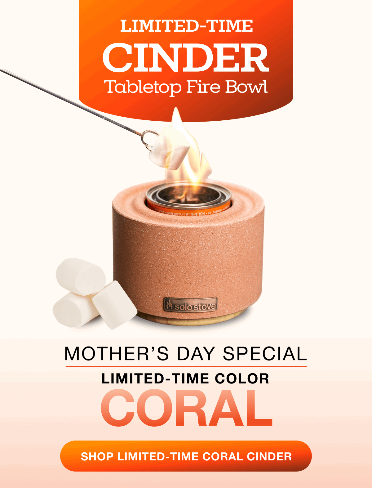 Cinder Tabletop Bowl