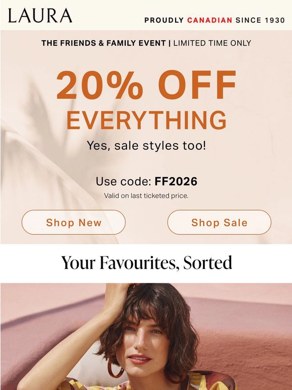 Enjoy 20% off | You deserve this!