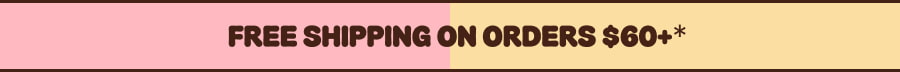 Free Shipping on orders $60+
