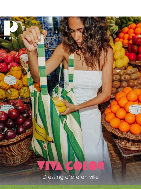 Viva Color : dressing d'été en ville 🥭
