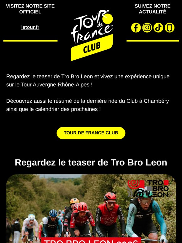 Vivez une expérience unique sur le Tour Auvergne-Rhône-Alpes !