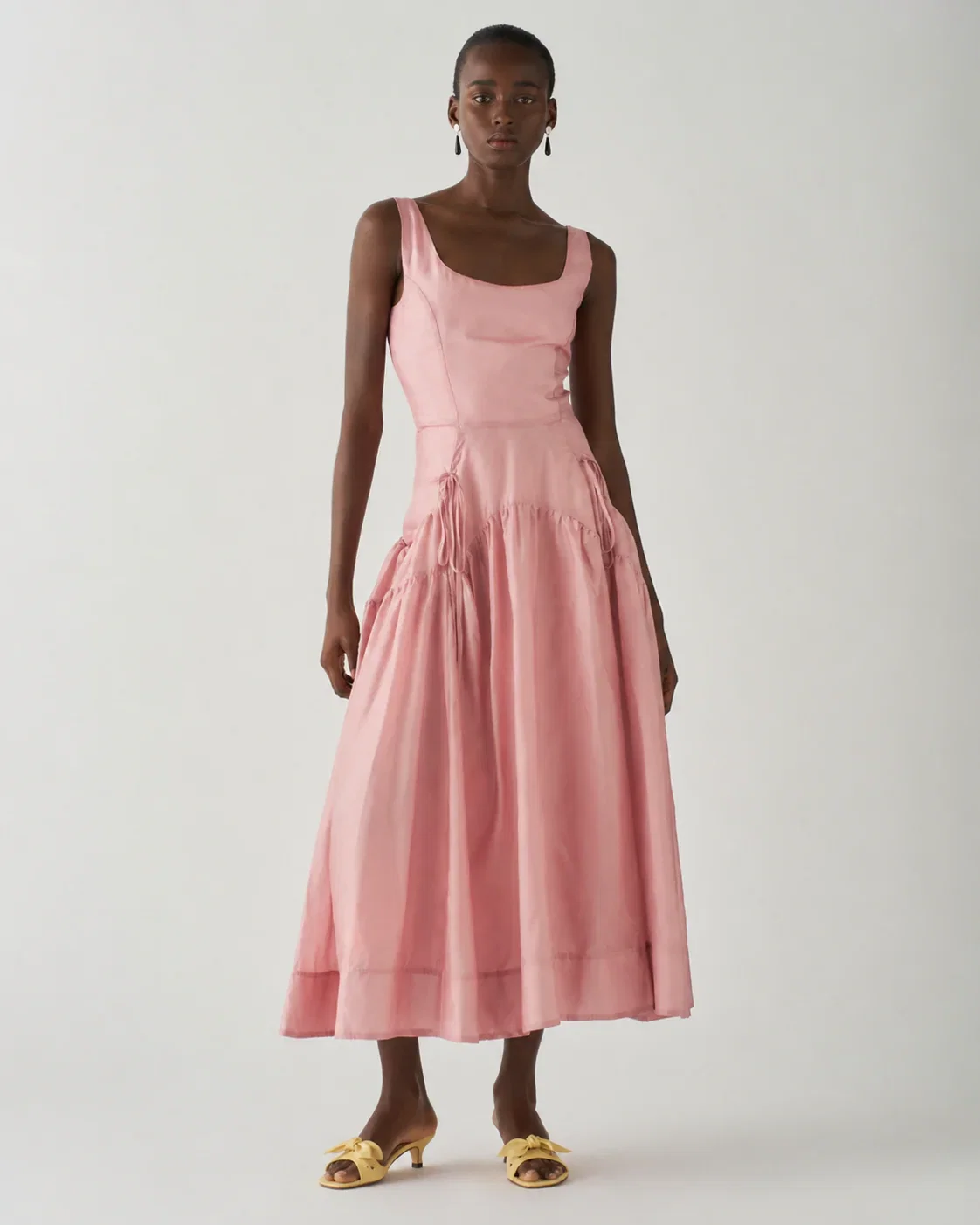 Image of Erica Dress Cupro Pink
