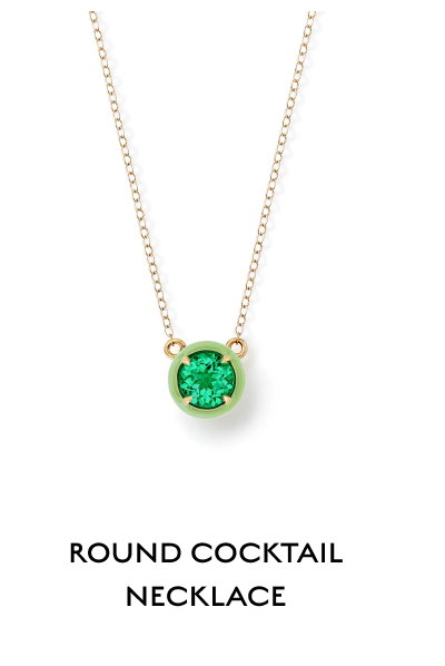 ROUND COCKTAIL NECKLACE
