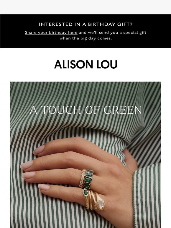 A TOUCH OF EMERALD
