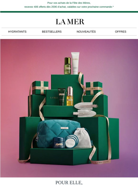 Trouvez le cadeau parfait pour la Fête des Mères avec La Mer 💘