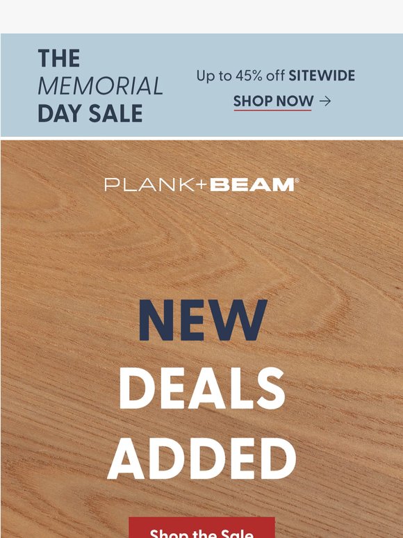Psst… We Just Added More Deals 👀
