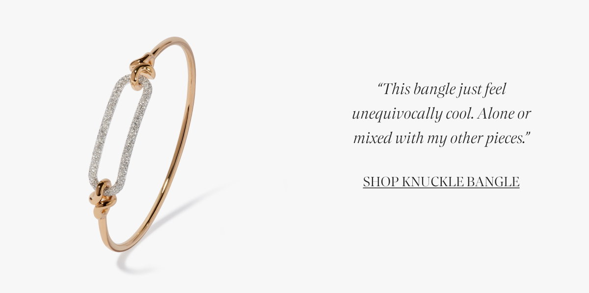 Knuckle Dust Diamond Bangle