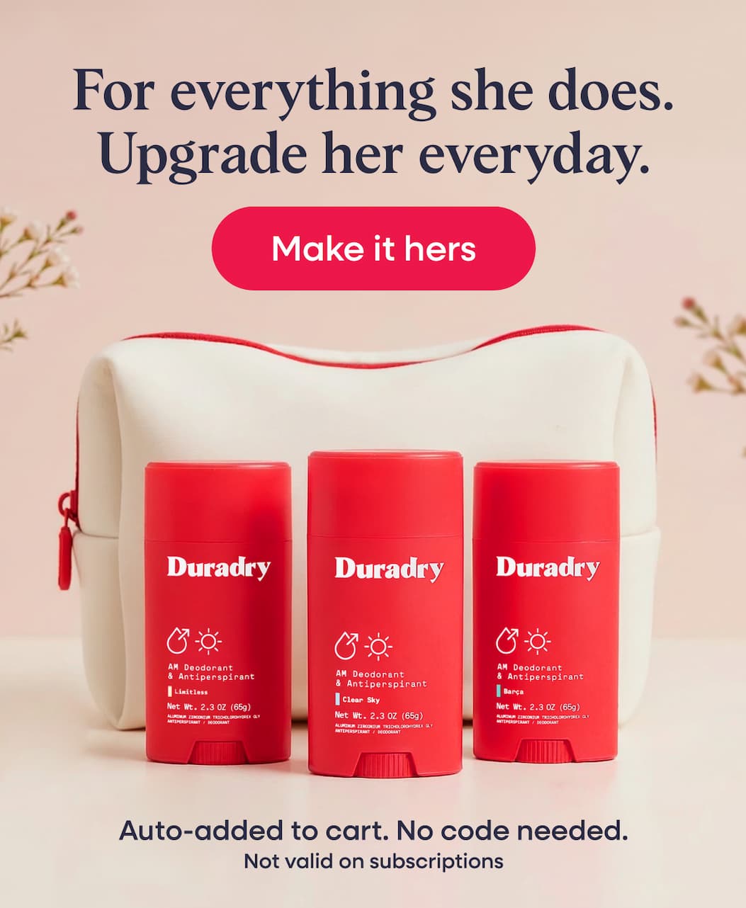 Upgrade her everyday