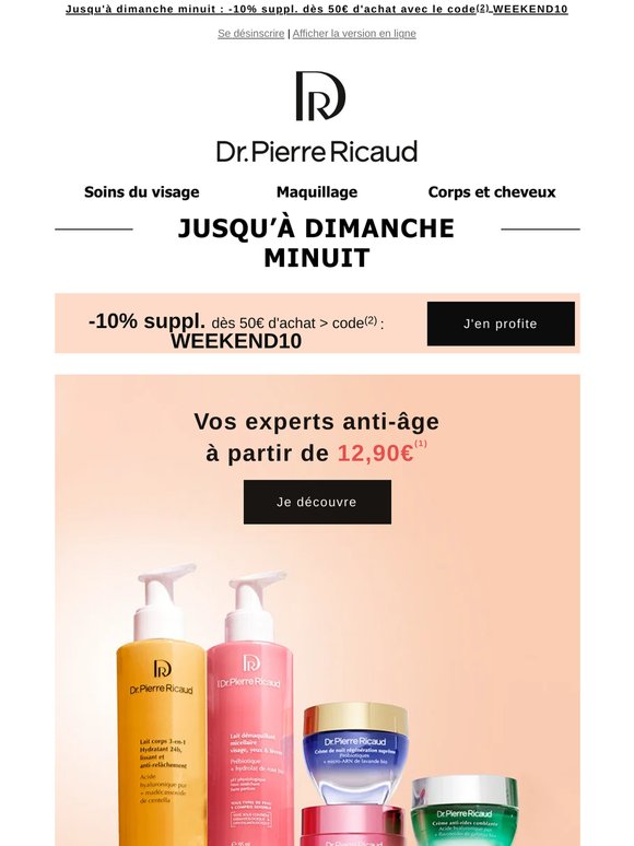 Un bon d’achat dans votre panier 💌