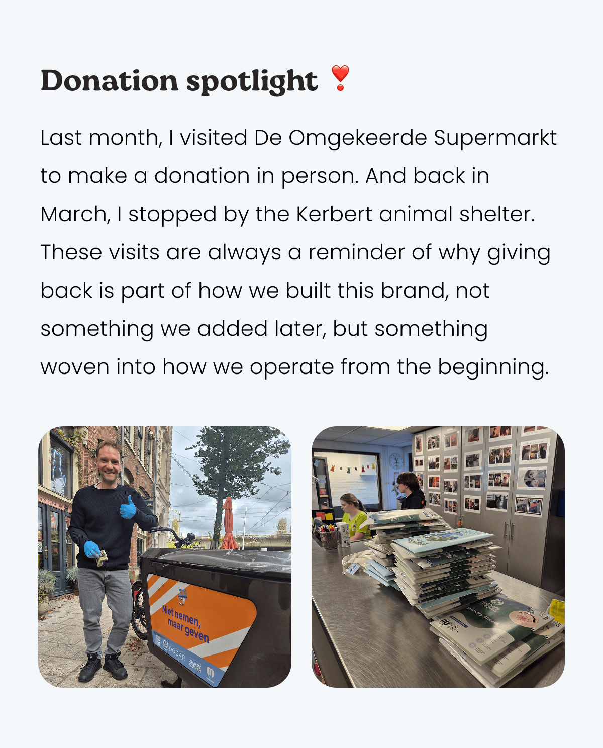 Donation spotlight ❣️
