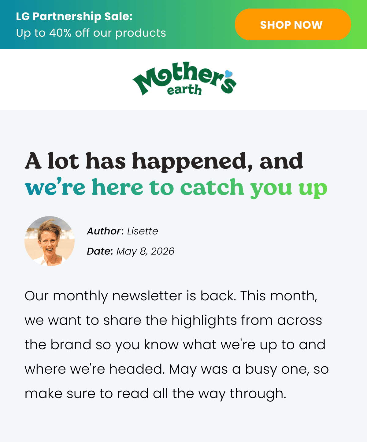 A lot has happened, and we’re here to catch you up