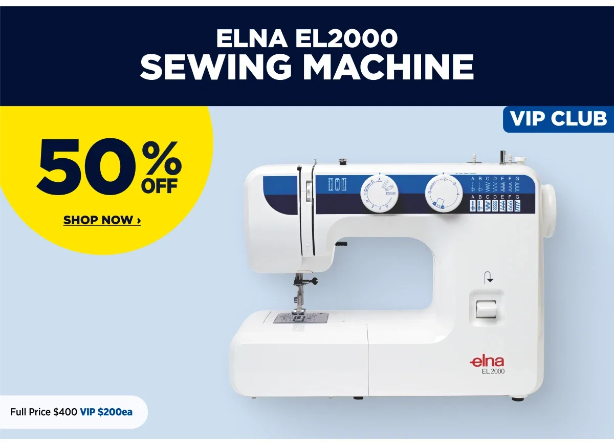 ELNA EL2000 SEWING MACHINE