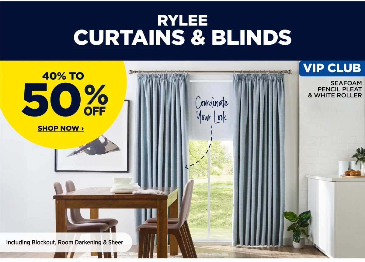 RYLEE CURTAINS & BLINDS
