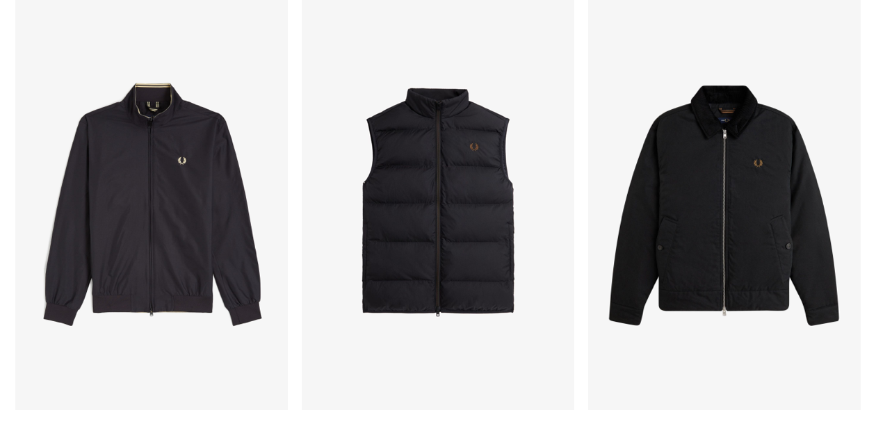 A collection of menswear jackets