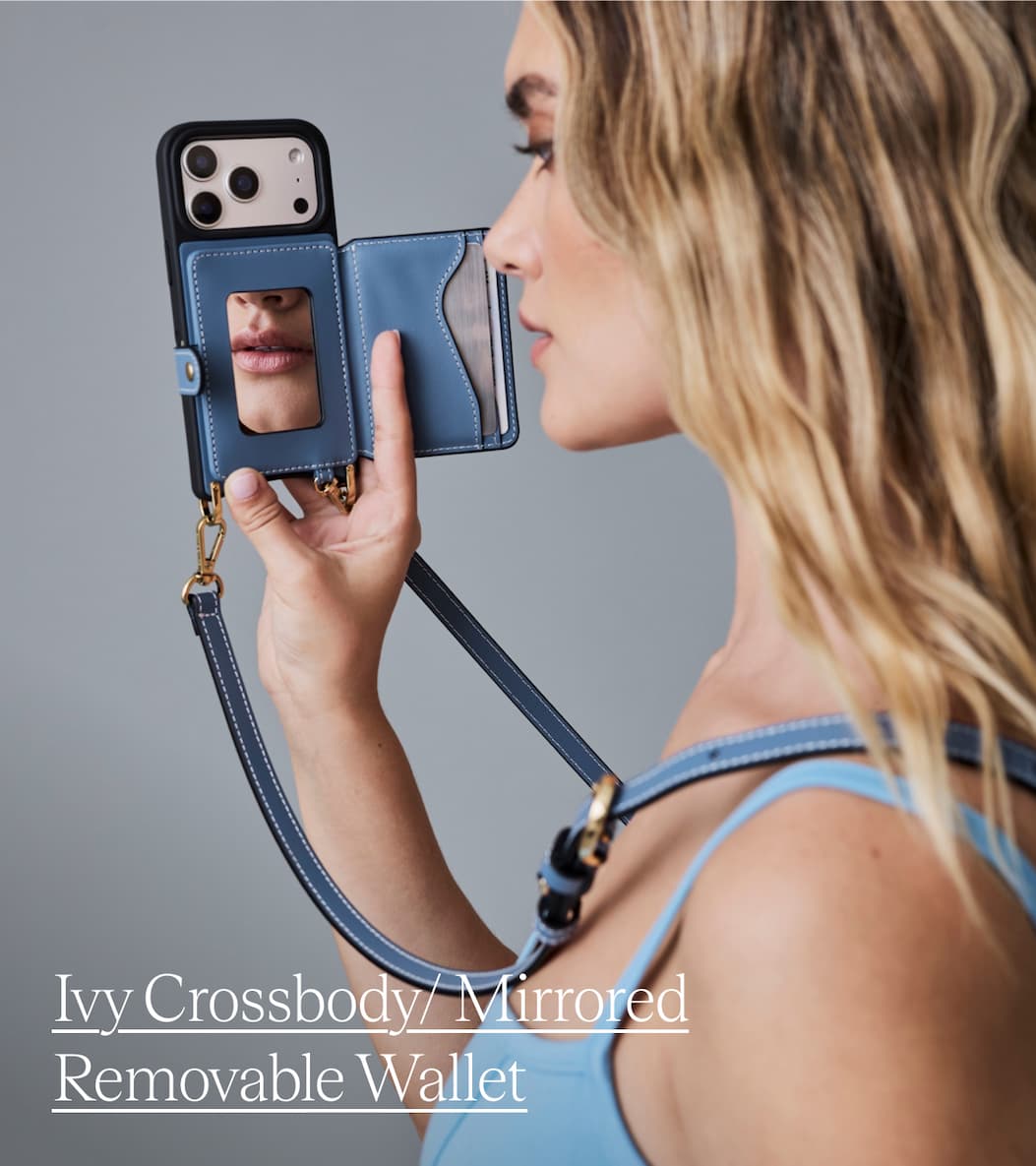 Ivy Crossbody/Mirrored Removable Wallet