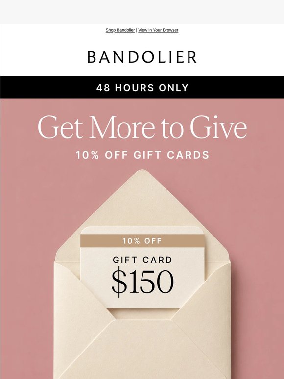 10% Off Mother’s Day Gift Cards