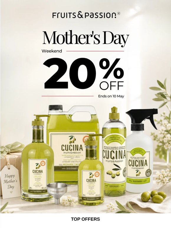 Your Weekend Deal: 20% Off + Free Gift 🎁