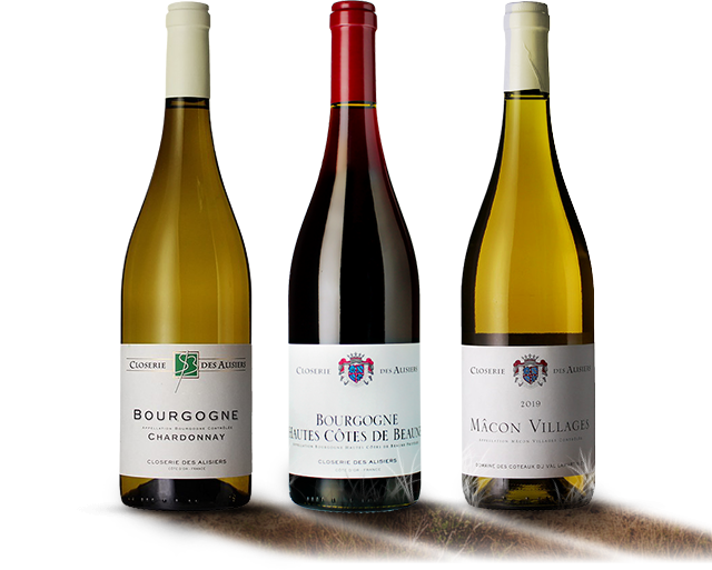 Closerie des Alisiers Bourgogne : Chardonnay - Hautes Côtes de Beaune - Mâcon Villages