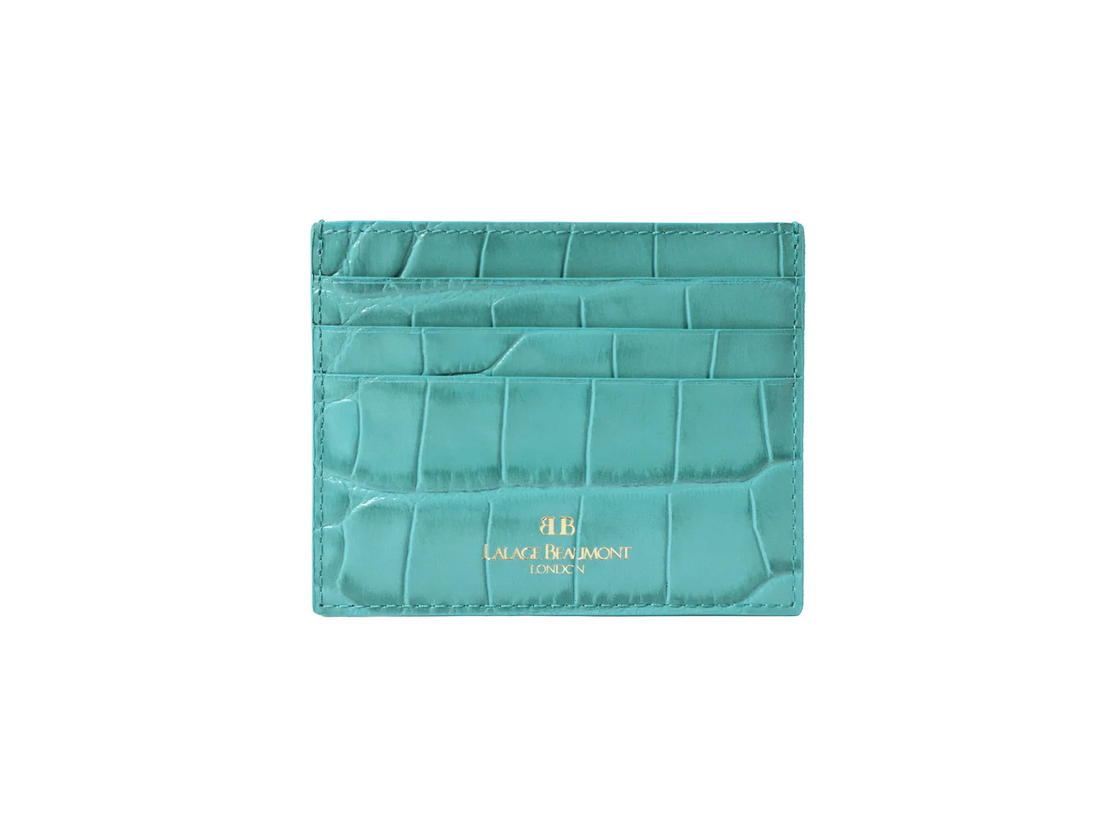 Image of Single Card Holder Orinoco - Topaz