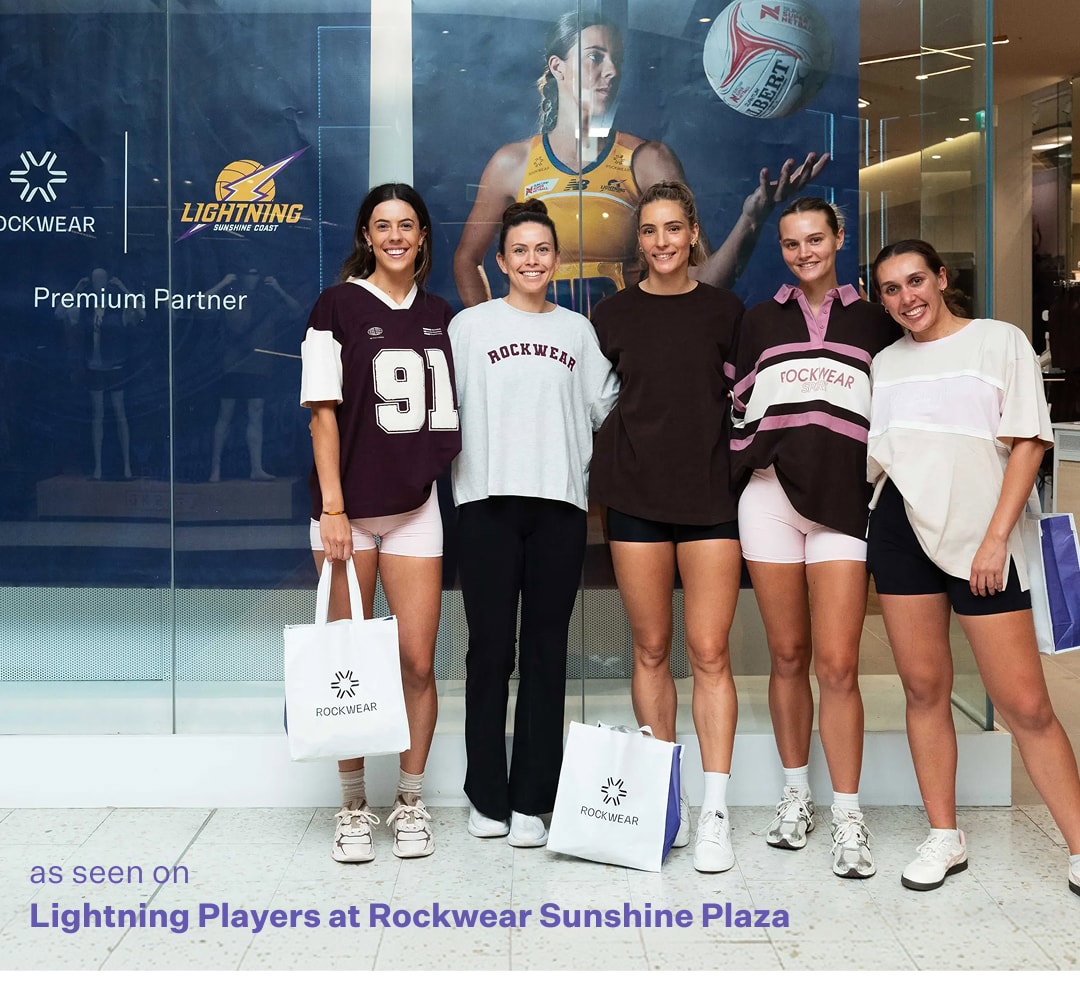 As seen on Lightning players at Rockwear Sunshine plaza