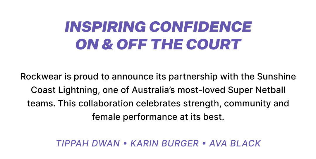 Inspiring confidence on & off the court