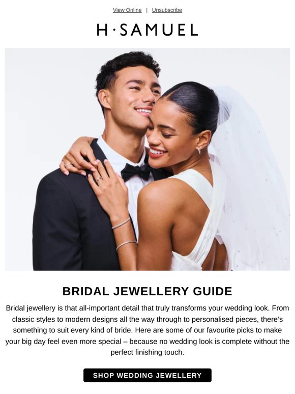 The bridal jewellery guide