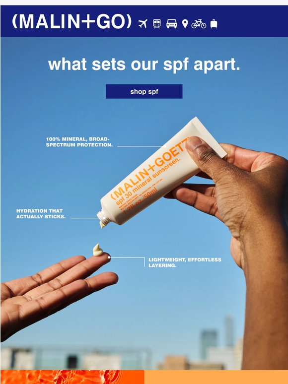 spf, for wherever you land.