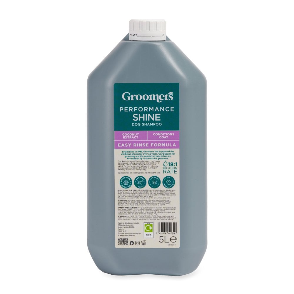 Image of Groomers Performance Shine Shampoo
