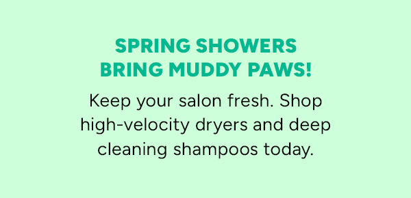 Spring Showers and Muddy Paws