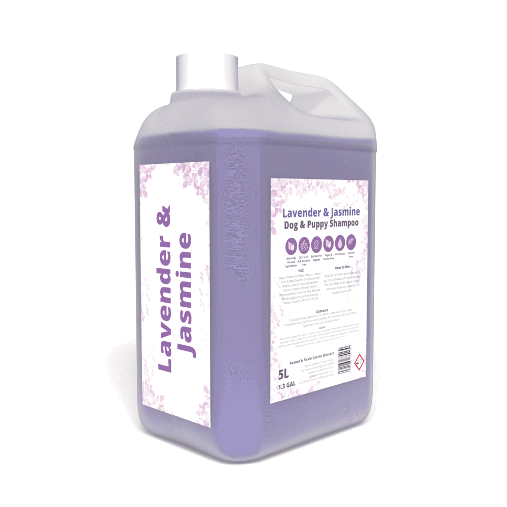 Image of Peanut & Pickle Lavender And Jasmine Dog & Puppy Shampoo - 5L