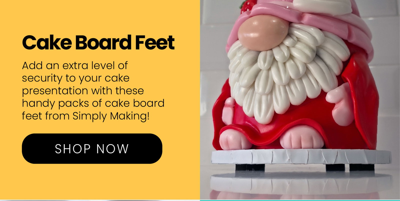 Cake Board Feet | Shop now