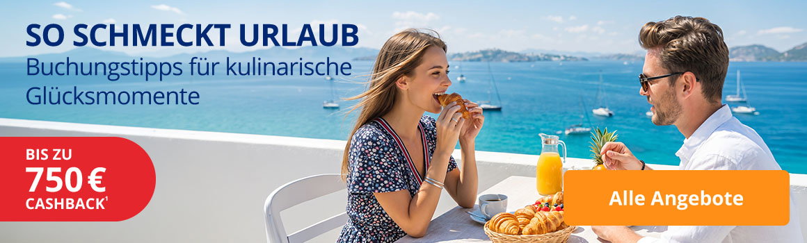Buchungstipps für kulinarische Glücksmomente