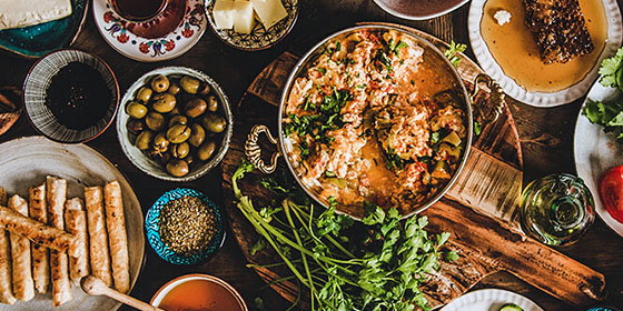 Türkisches Essen im Urlaub